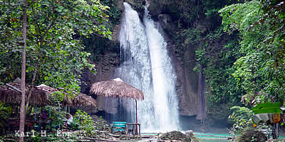 kawasan waterfalls cebu philippines